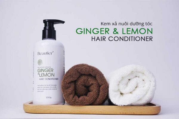 Ginger Lemon Hair Conditioner giúp phục hồi tổn thương và nuôi dưỡng tóc suôn mượt