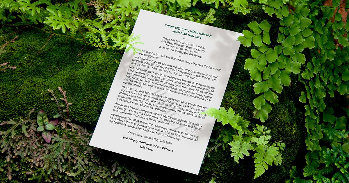 Thông điệp chúc mừng năm mới - Xuân Giáp Thìn 2024