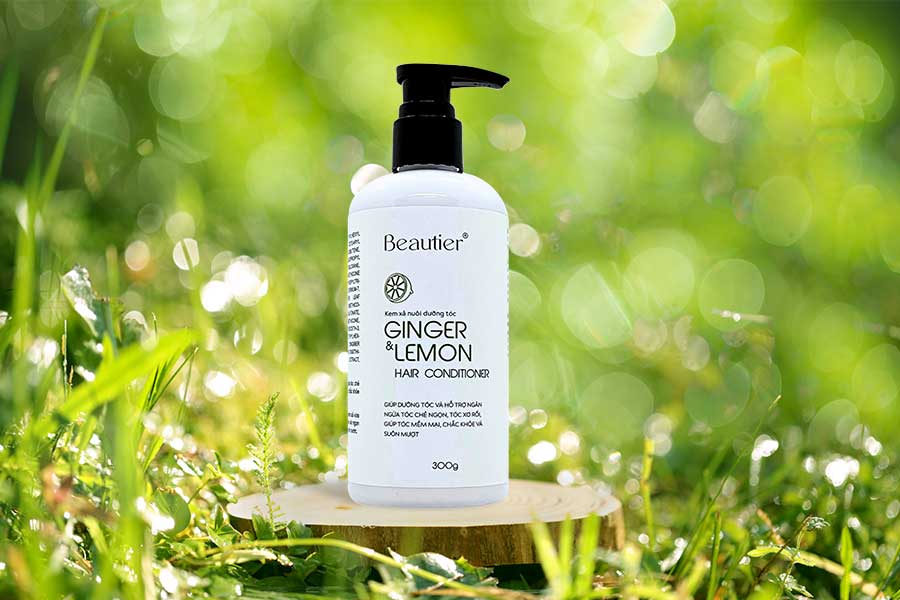 Ginger & Lemon Hair Conditioner - Kem xả giúp chăm sóc, bảo vệ tóc và da đầu hiệu quả
